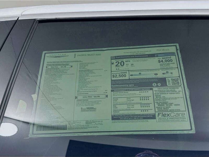 2026 Chrysler Pacifica Select