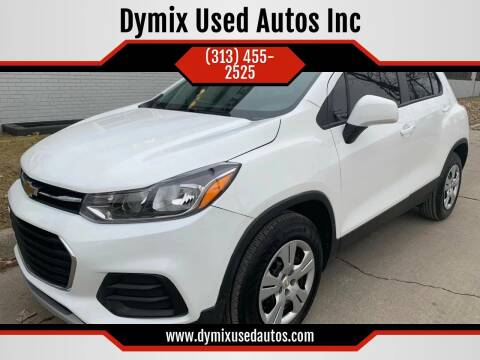 2017 Chevrolet Trax for sale at Dymix Used Autos & Luxury Cars Inc in Detroit MI