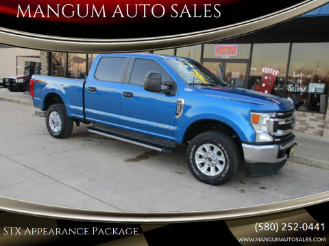 2021 Ford F-250 Super Duty for sale at MANGUM AUTO SALES in Duncan OK