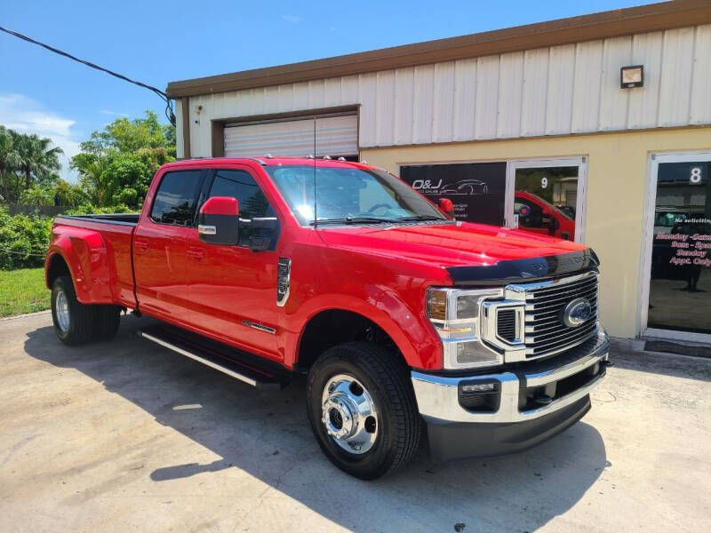 2022 Ford F-350 Super Duty for sale at O & J Auto Sales in Royal Palm Beach FL