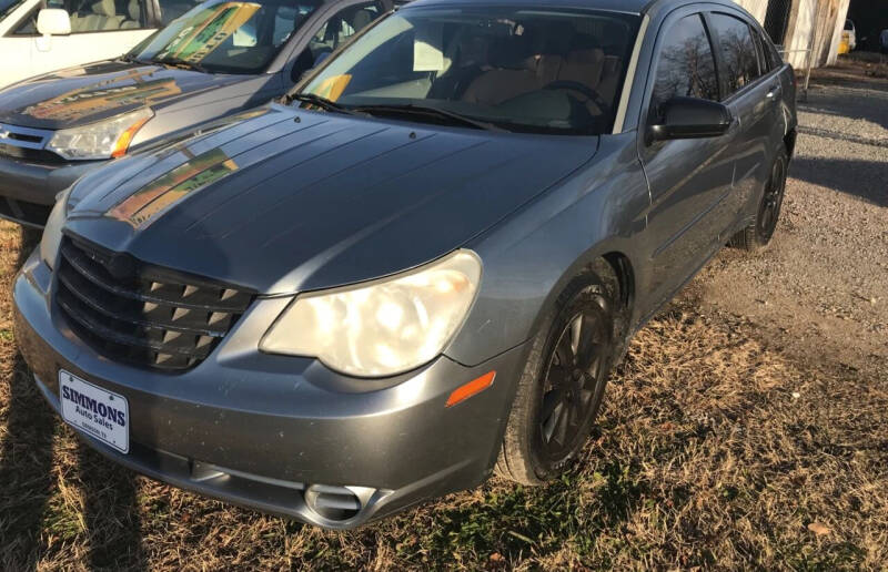 2008 Chrysler Sebring for sale at Simmons Auto Sales in Denison TX