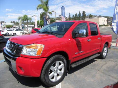 2012 Nissan Titan for sale at Eagle Auto in La Mesa CA