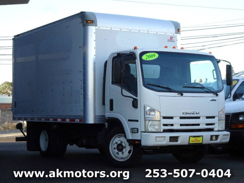 2009 Isuzu NQR for sale at AK Motors in Tacoma WA