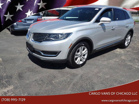 2016 Lincoln MKX for sale at Cargo Vans of Chicago LLC in Bradley IL