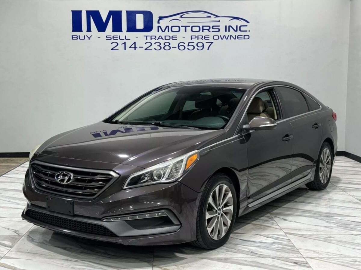 2017 Hyundai SONATA for sale at IMD MOTORS, INC in Dallas, TX