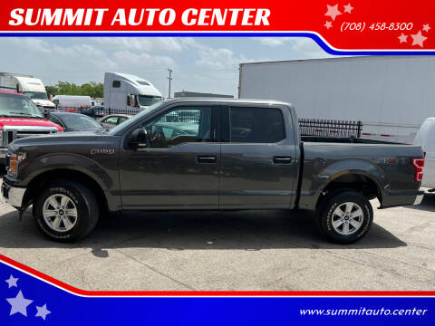 2018 Ford F-150 for sale at SUMMIT AUTO CENTER in Summit IL