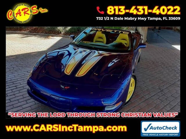 1998 Chevrolet Corvette for sale at Complete Auto Remarketing Specialists Inc. in Tampa, FL