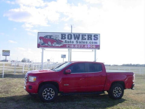 2016 GMC Canyon for sale at BOWERS AUTO SALES in Mounds OK