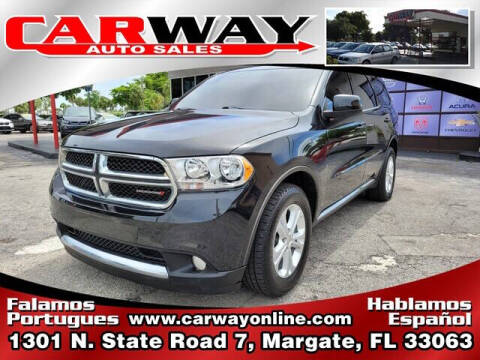 2013 Dodge Durango for sale at CARWAY Auto Sales in Margate FL