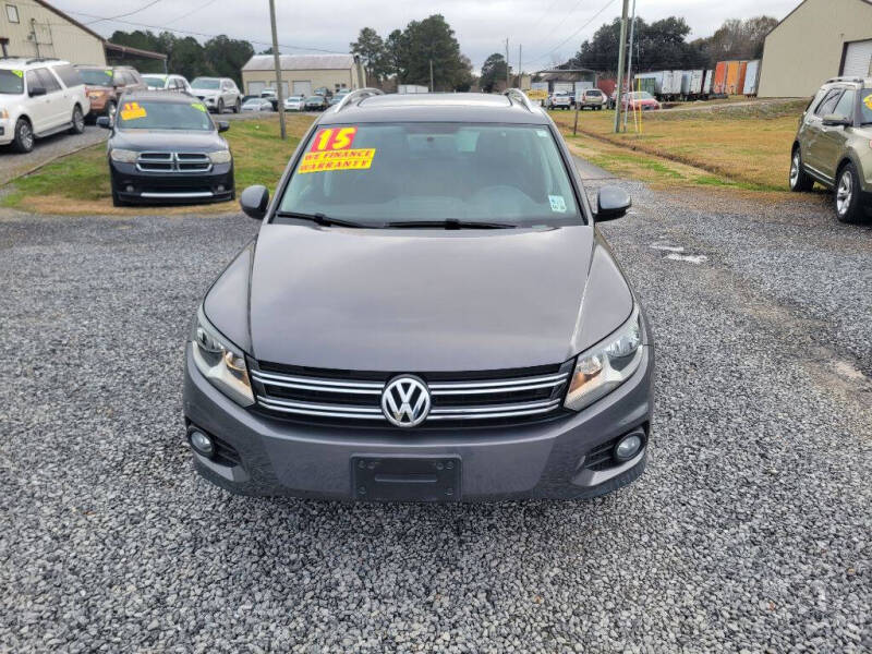 2015 Volkswagen Tiguan for sale at Auto Guarantee, LLC in Eunice LA