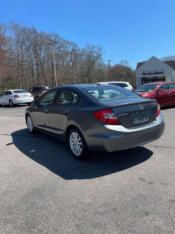 2012 Honda Civic for sale at KINGSTON AUTO SALES in Wakefield RI