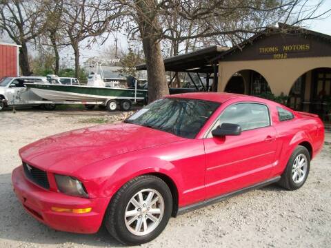 2008 Ford Mustang for sale at THOM'S MOTORS in Houston TX