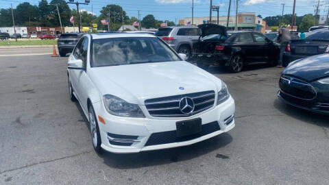 2014 Mercedes-Benz C-Class for sale at TOWN AUTOPLANET LLC in Portsmouth VA