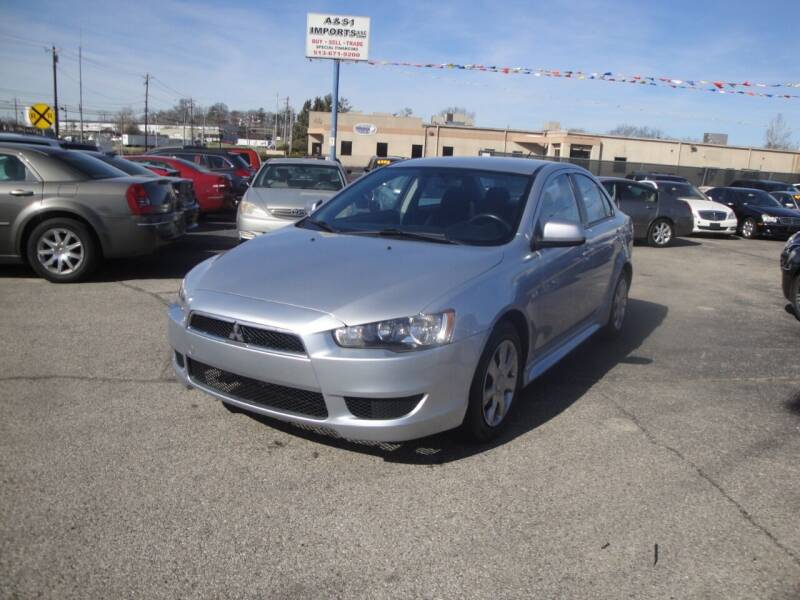 2013 Mitsubishi Lancer for sale at A&S 1 Imports LLC in Cincinnati OH