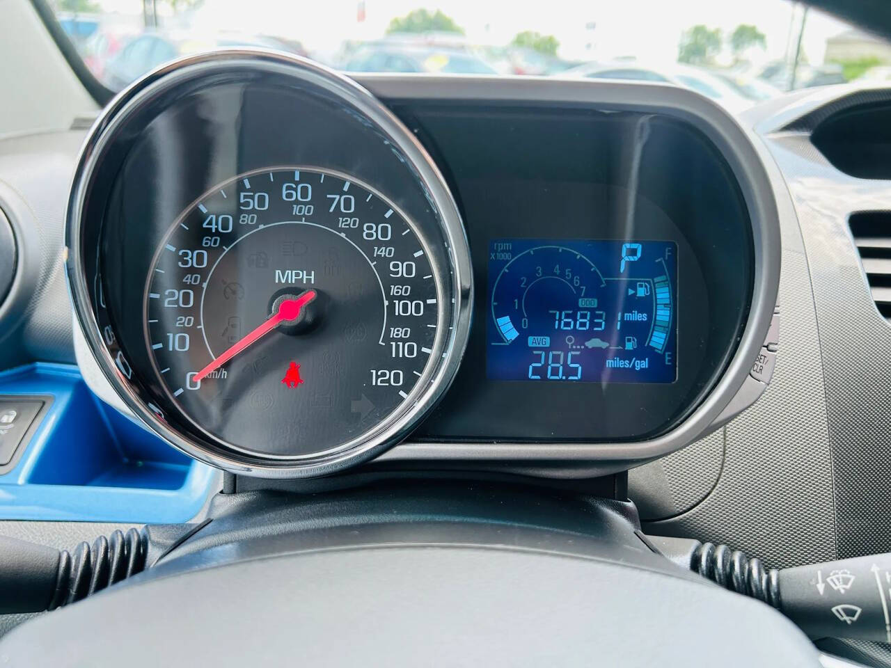 Blue 2014 Chevrolet Spark LS CVT LS CVT 4dr Hatchback 14