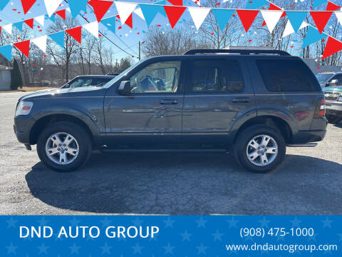 2010 Ford Explorer for sale at DND AUTO GROUP in Belvidere NJ