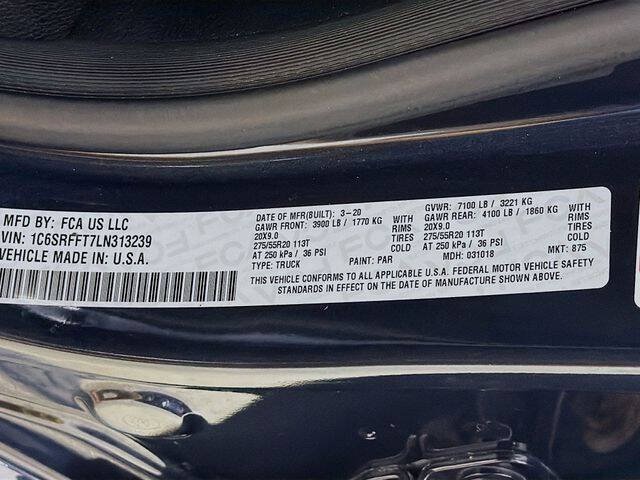 2020 RAM 1500