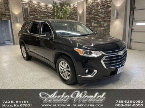 2021 Chevrolet Traverse for sale at Auto World Used Cars in Hays KS