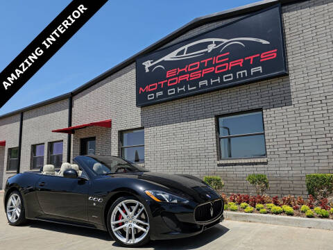 2016 Maserati GranTurismo for sale at Exotic Motorsports of Oklahoma in Edmond OK