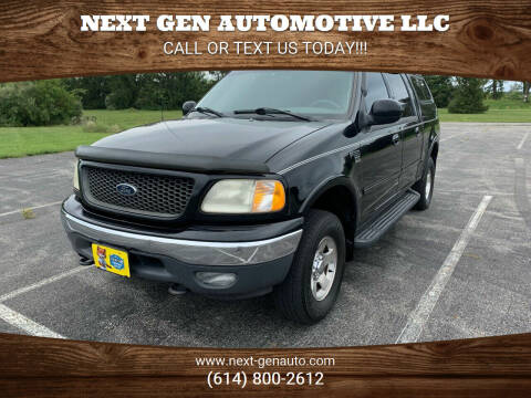 2001 Ford F-150 for sale at Next Gen Automotive LLC in Pataskala OH