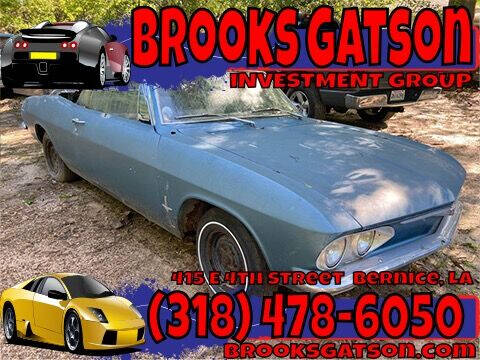 1965 Chevrolet Corvair for sale at Brooks Gatson Investment Group in Bernice LA