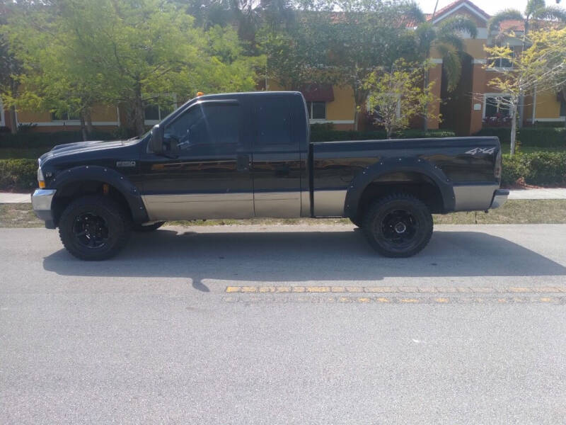 2002 Ford F-250 Super Duty for sale at LAND & SEA BROKERS INC in Pompano Beach FL