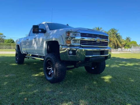 2017 Chevrolet Silverado 2500HD for sale at Transcontinental Car USA Corp in Fort Lauderdale FL