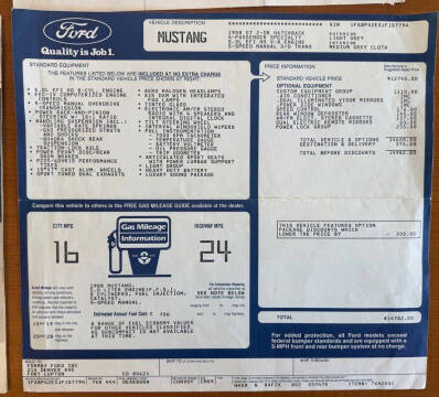 1988 Ford Mustang GT
