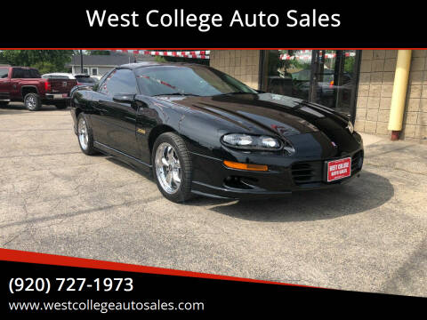 2002 Chevrolet Camaro for sale at West College Auto Sales in Menasha WI