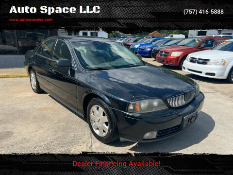 2005 Lincoln LS for sale at Auto Space LLC in Norfolk VA