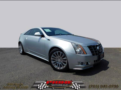 2012 Cadillac CTS for sale at PRIME MOTORS LLC in Arlington VA