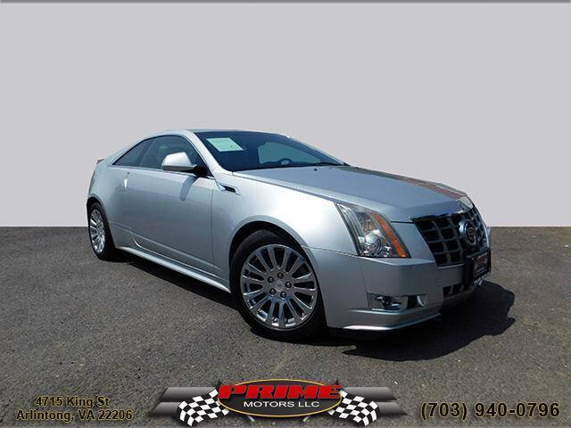 2012 Cadillac CTS for sale at PRIME MOTORS LLC in Arlington VA