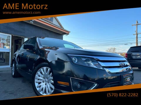 2012 Ford Fusion Hybrid for sale at AME Motorz in Wilkes Barre PA