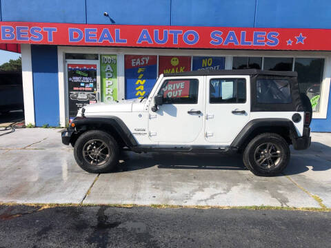 2015 Jeep Wrangler Unlimited for sale at AS LOW AS $499 DOWN in Clinton Township MI