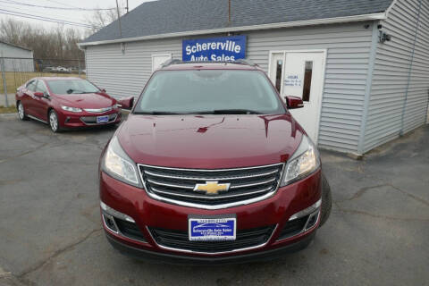 2017 Chevrolet Traverse for sale at SCHERERVILLE AUTO SALES in Schererville IN
