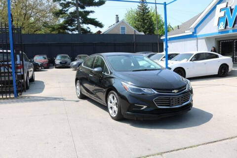 2018 Chevrolet Cruze for sale at F & M AUTO SALES in Detroit MI