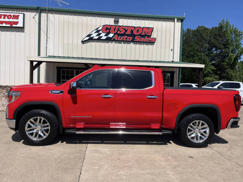 Used 2019 GMC Sierra 1500 SLT with VIN 3GTP8DED1KG279967 for sale in Longview, TX