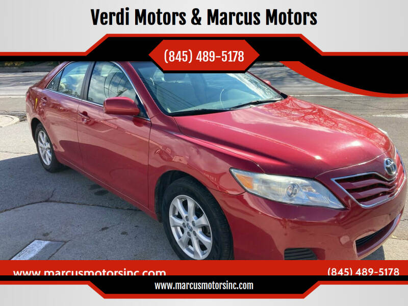 2011 Toyota Camry for sale at Verdi Motors & Marcus Motors in Pleasant Valley NY