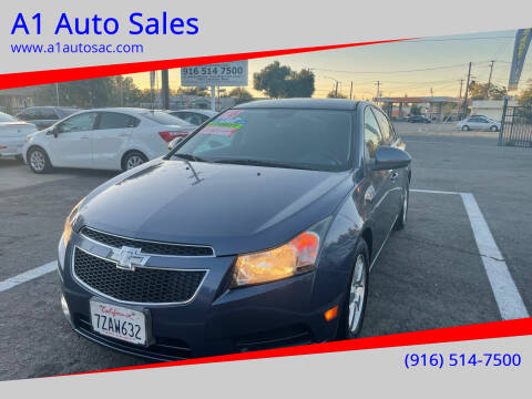 2014 Chevrolet Cruze for sale at A1 Auto Sales in Sacramento CA