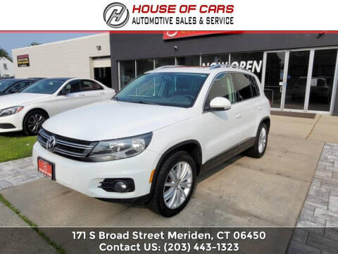 2014 Volkswagen Tiguan for sale at HOUSE OF CARS CT in Meriden CT