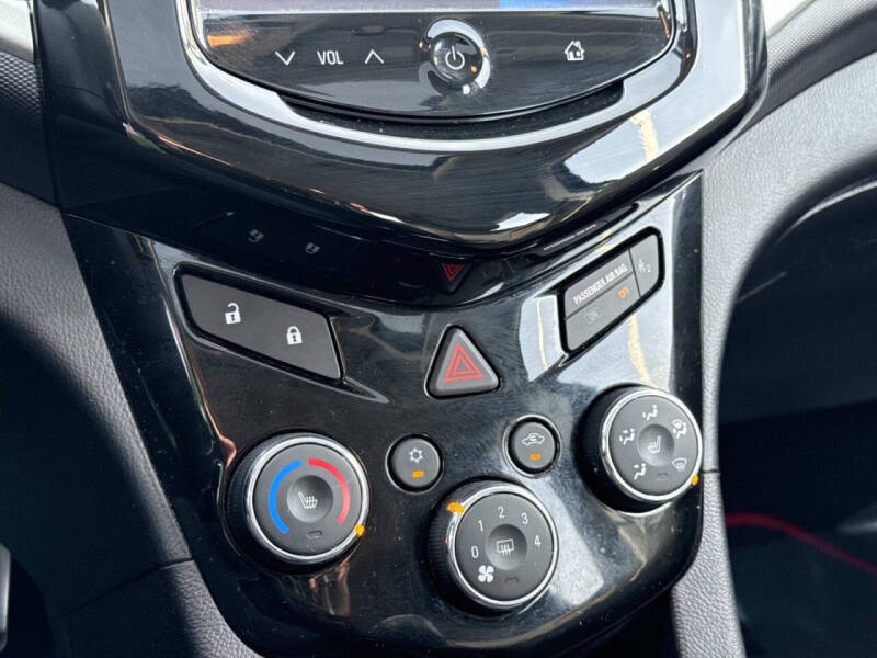 2015 Chevrolet Sonic RS Manual