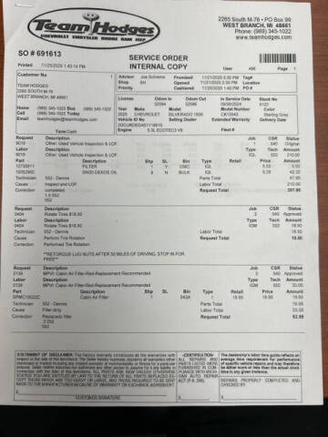 2025 Chevrolet Silverado 1500