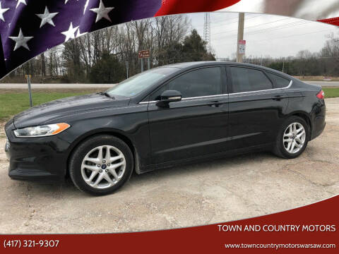 2014 Ford Fusion for sale at Town and Country Motors in Warsaw MO