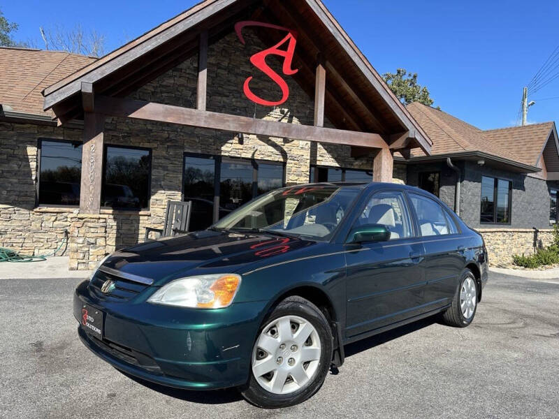 2002 Honda Civic for sale at Auto Solutions in Maryville TN