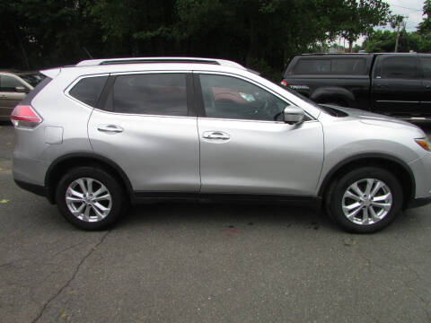 2016 Nissan Rogue for sale at Nutmeg Auto Wholesalers Inc in East Hartford CT