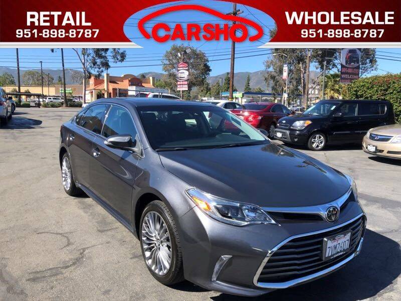 2016 Toyota Avalon for sale at Car SHO in Corona CA