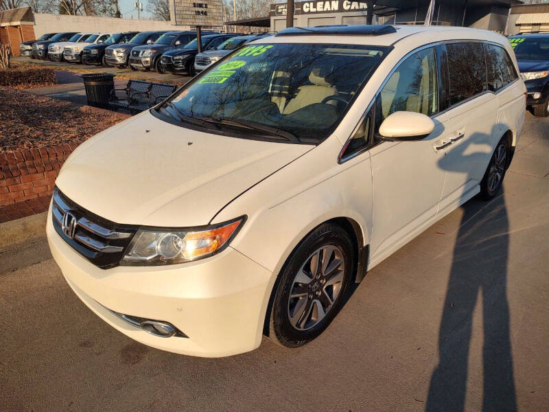 2014 Honda Odyssey for sale at DON BAILEY AUTO SALES in Phenix City AL