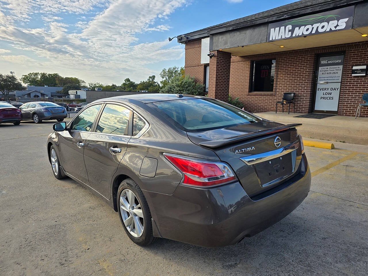 2015 Nissan Altima for sale at Mac Motors in Arlington, TX