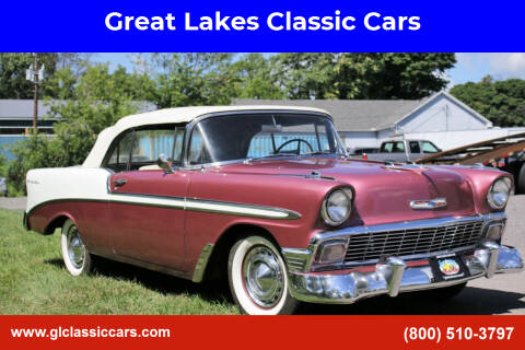 1956 Chevrolet Bel Air for sale at Great Lakes Classic Cars & Detail Shop in Hilton NY