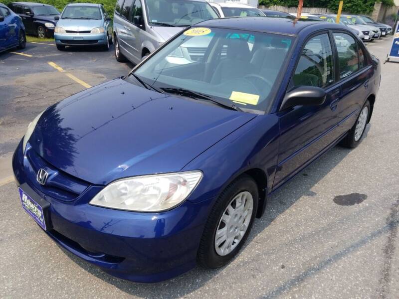 2005 Honda Civic for sale at Howe's Auto Sales in Lowell MA